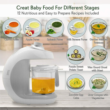 NutriChef Baby Food Maker & Steam Cooker