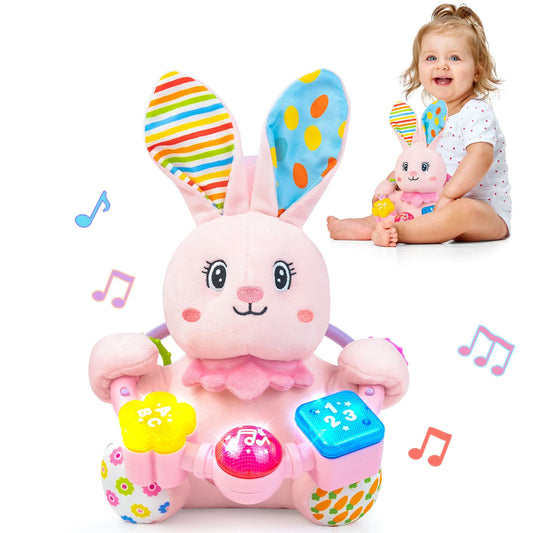 Baby Bunny Musical Stuffed Toy for Infants
