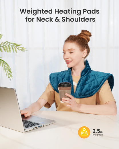 Weighted Heating Pad for Neck and Shoulders