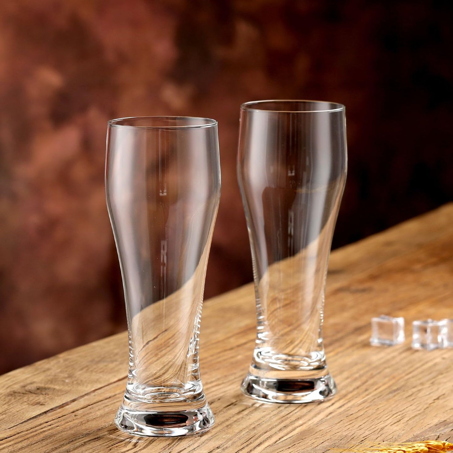 15 oz Wlasss Beer Glasses Set of 4