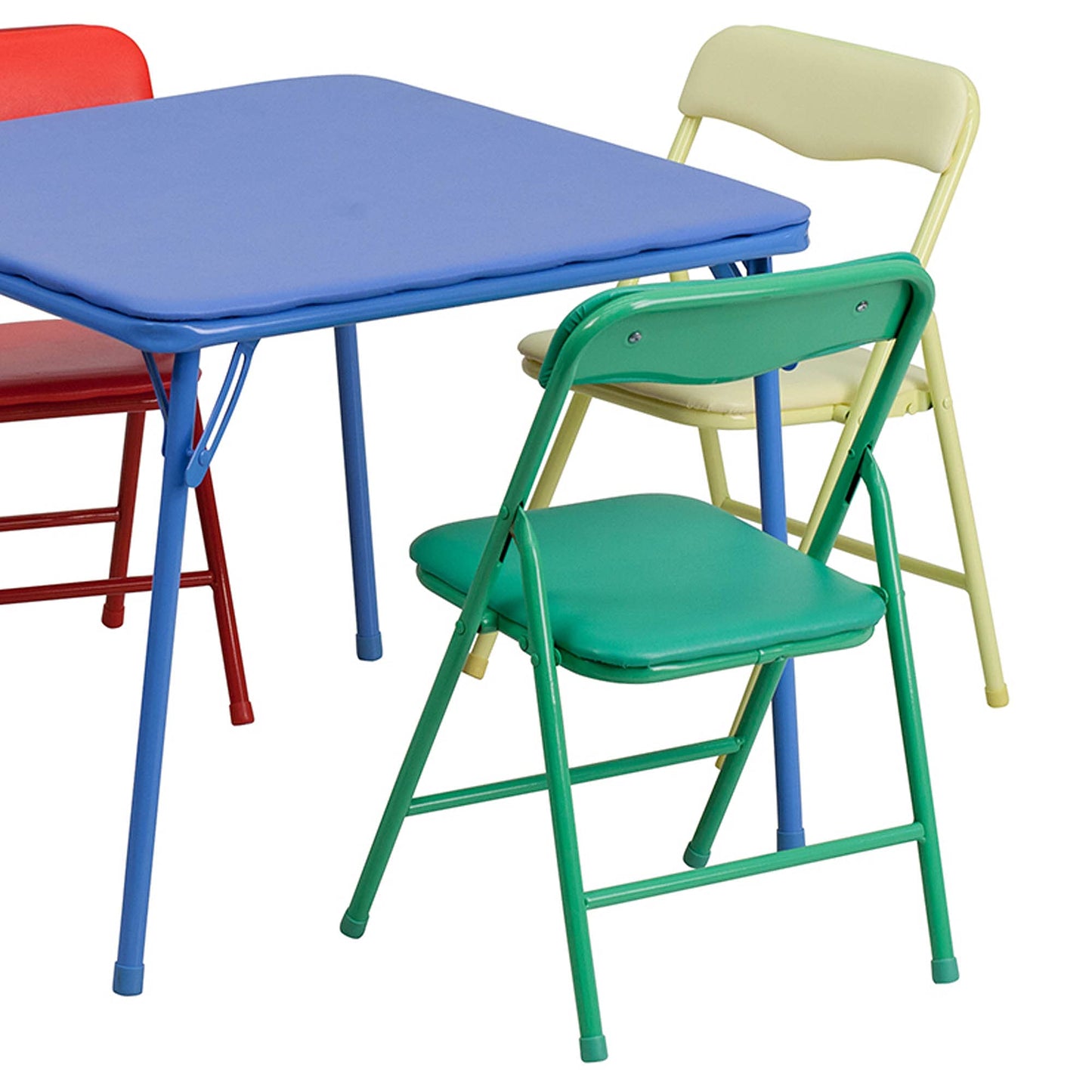 Flash Furniture Kids 5-Piece Folding Table Set