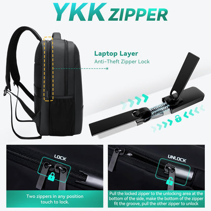 Victoriatourist Anti-Theft Laptop Backpack for Travel
