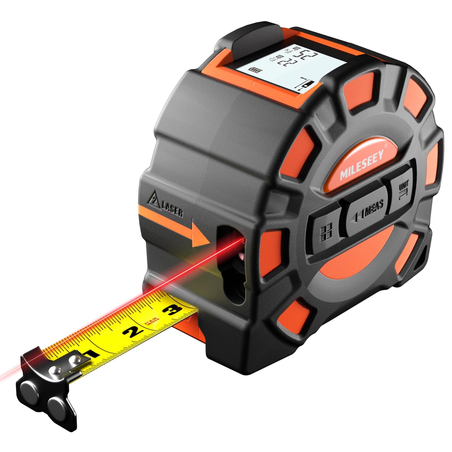 131Ft Laser Measure & 16Ft Tape Measure