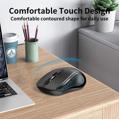 Wireless Ergonomic Mouse with USB Receiver