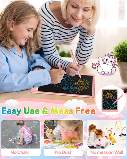 LCD Writing Tablet by FLUESTON for Kids