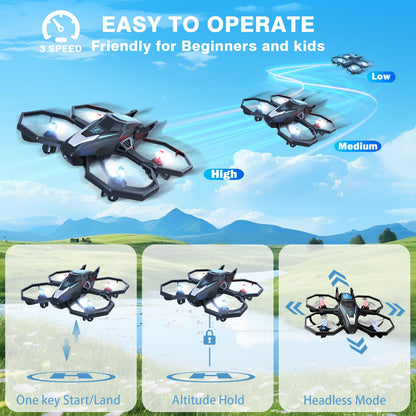 YLFU 1080P FPV Mini Drone with Camera