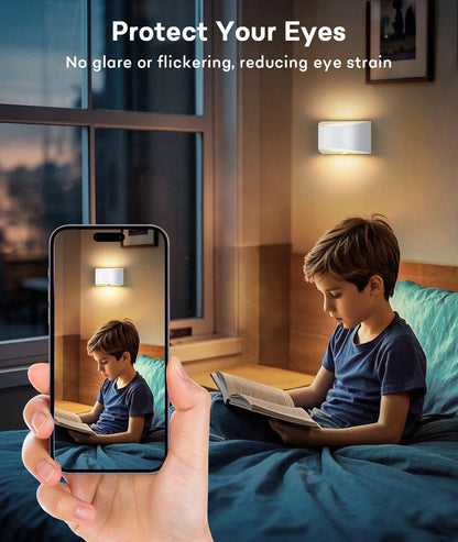 Lightess Rechargeable Wall Sconce for Modern Spaces