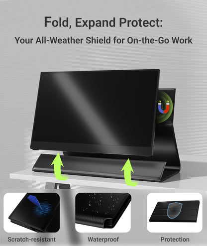 15.6" FHD Portable Monitor with USB-C & HDMI