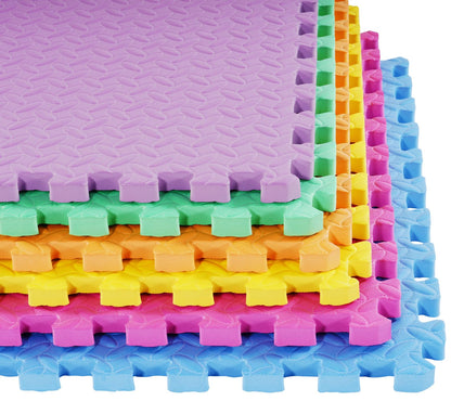 Puzzle Exercise Mat by BalanceFrom - 24 Sq Ft