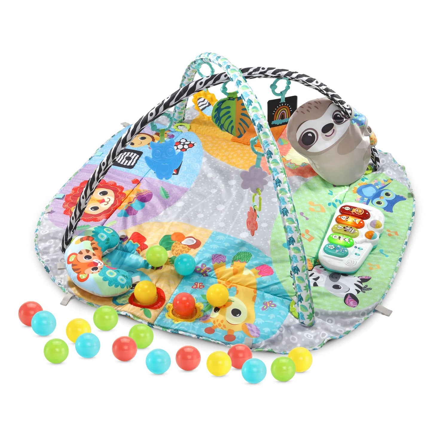 VTech 7-in-1 Senses and Stages Developmental Gym (Frustration Free Packaging)