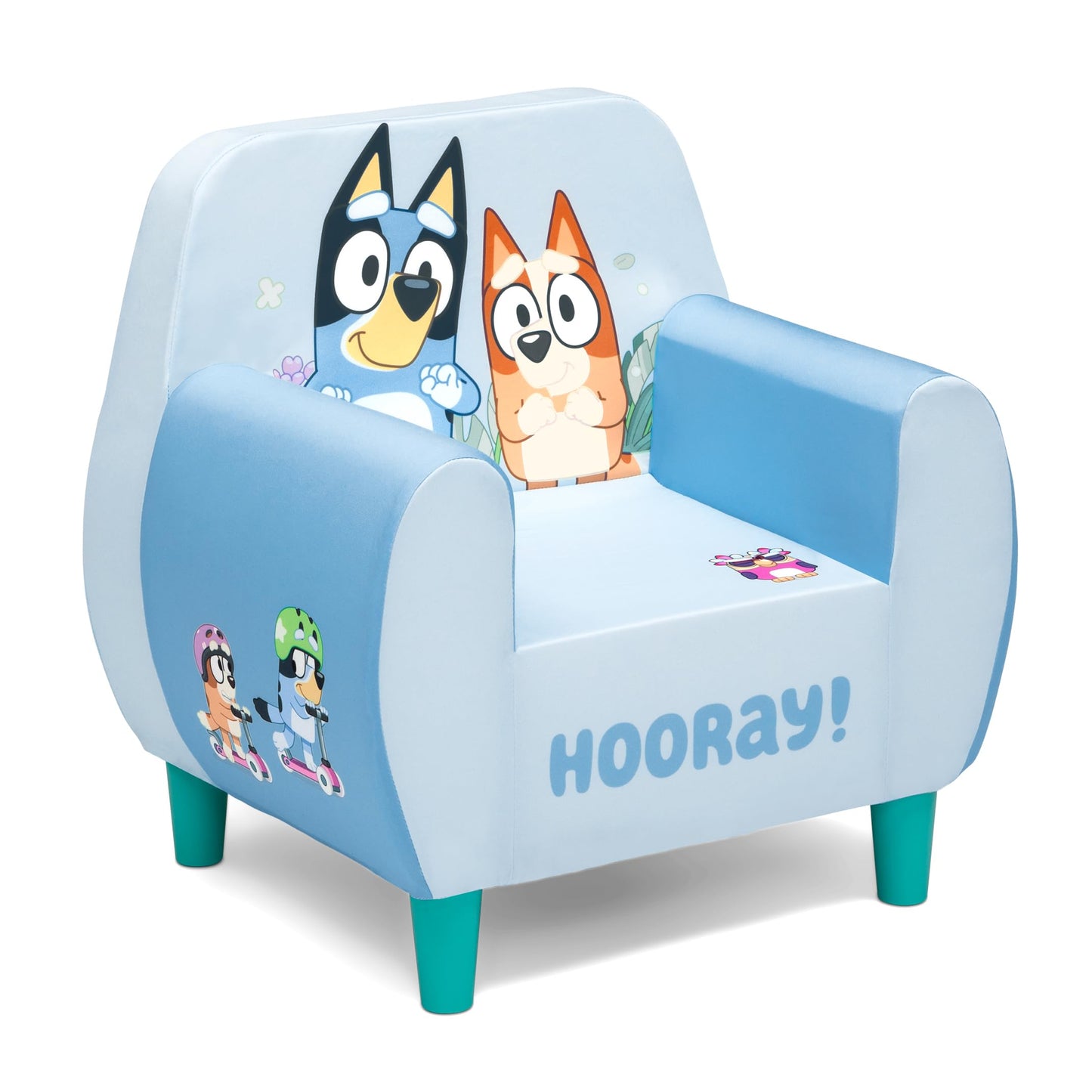 Delta Children Bluey Foam Chair for Kids