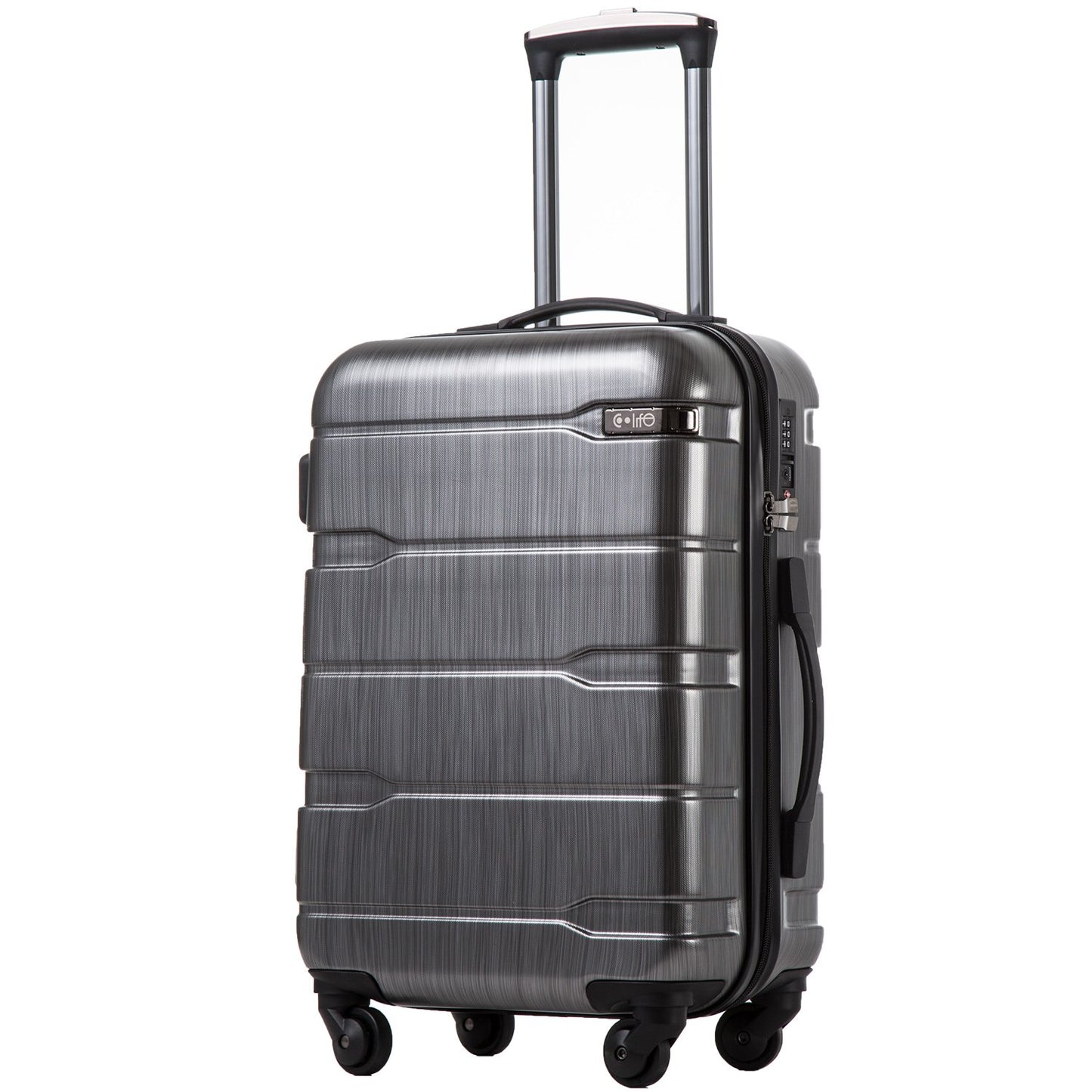 Coolife 28" Expandable Spinner Luggage with TSA Lock