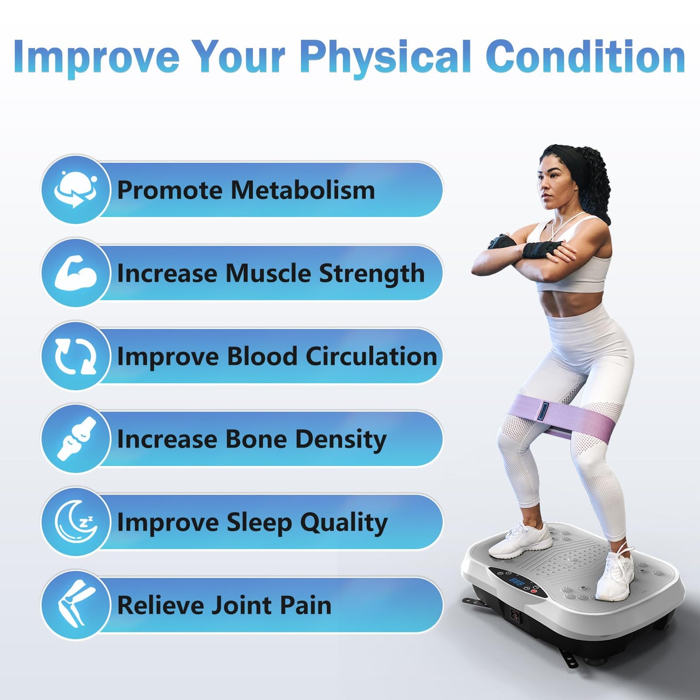 Vibration Plate for Weight Loss and Muscle Toning