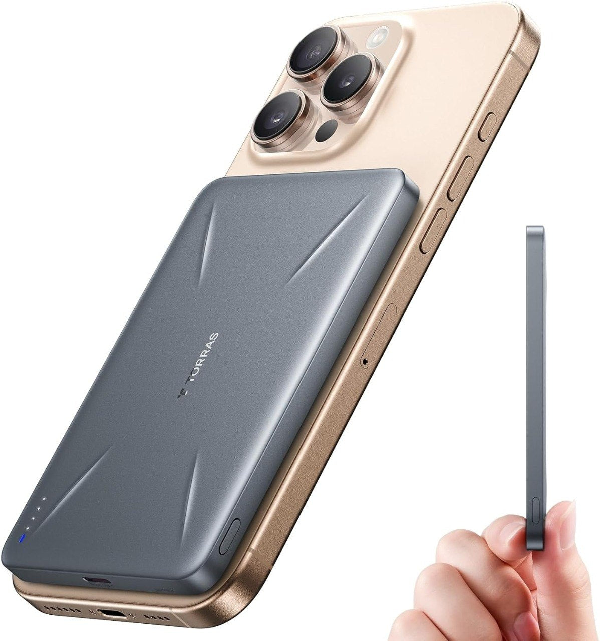 5000mAh MagSafe Wireless Portable Charger Power Bank