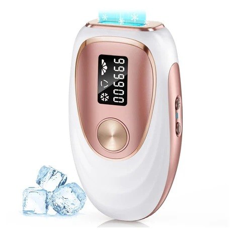 Ice-Cooling IPL Laser Hair Removal Device