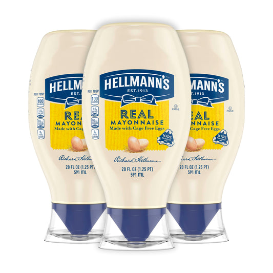 Hellmann's Real Mayonnaise Squeeze Bottle 20 oz