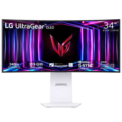 34-inch LG Ultragear Curved Gaming Monitor 240Hz