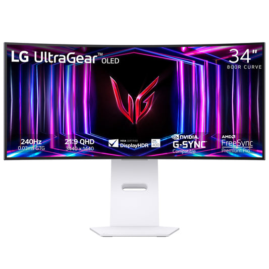34-inch LG Ultragear Curved Gaming Monitor 240Hz