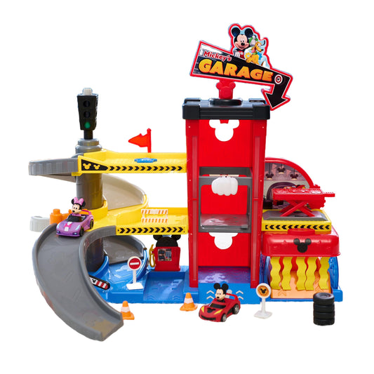 Mickey Mouse Ready to Race Garage Playset