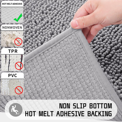 Yimobra Luxury Soft Bath Rugs - Non-Slip