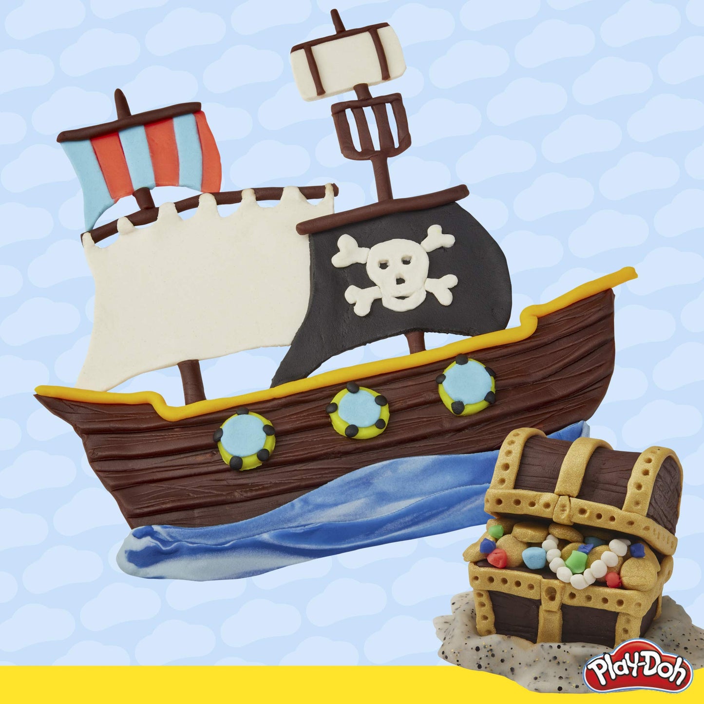 Play-Doh Pirate Theme Non-Toxic Modeling Compound Set