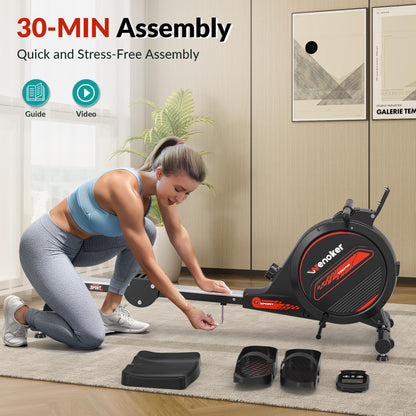 Rowing Machine,Wenoker Magnetic Rower Machine