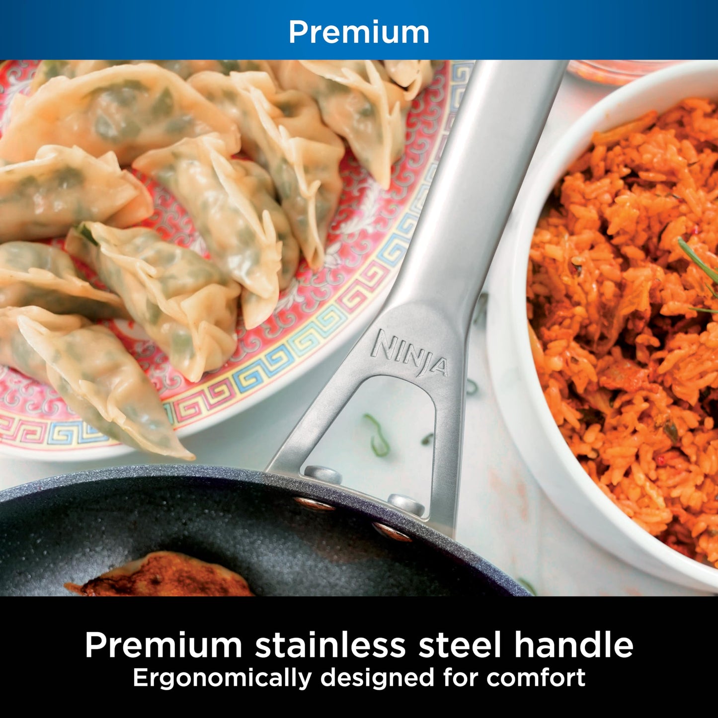 Ninja 5-Quart Nonstick Sauté Pan with Lid
