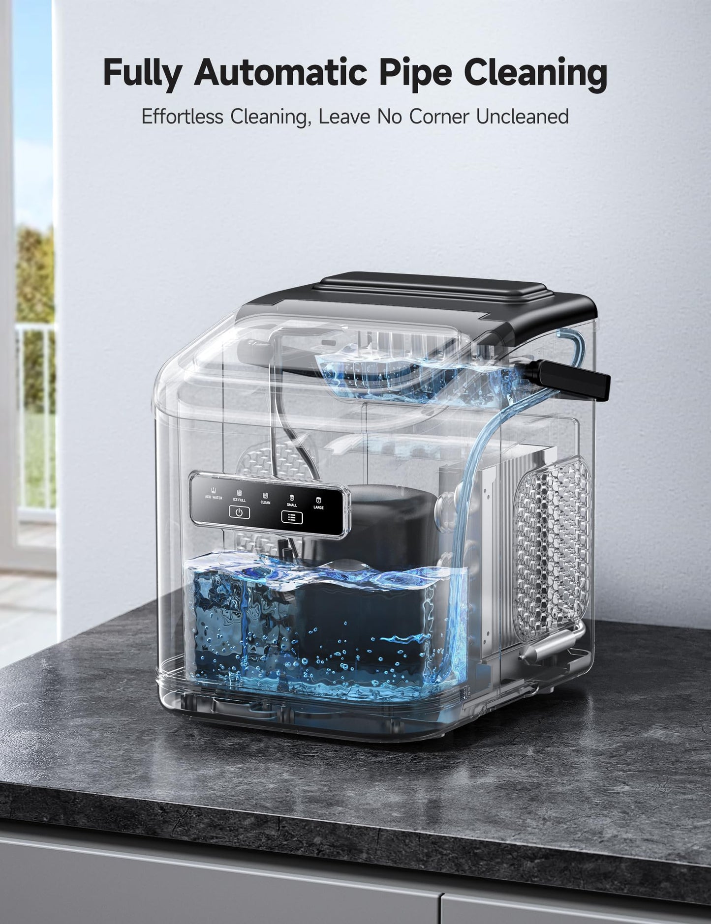 HiCOZY Portable Ice Maker for Home & Office