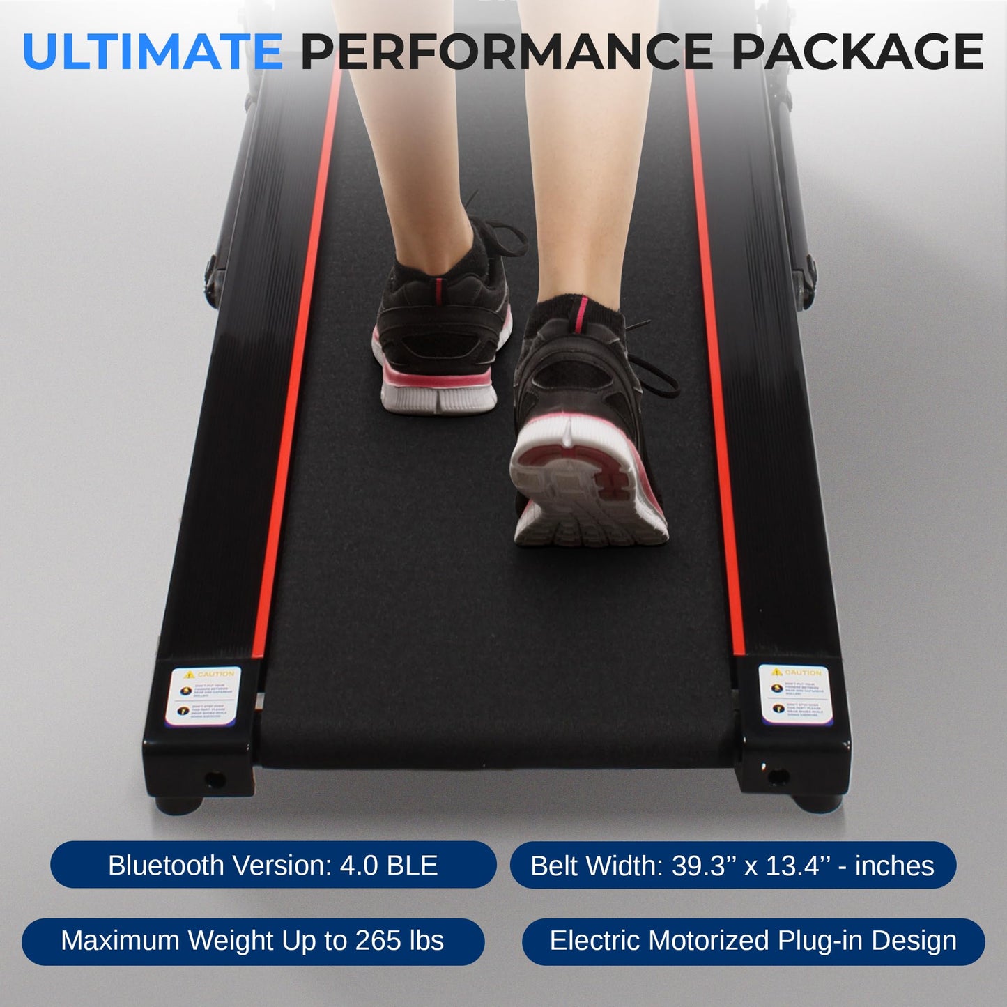 SereneLife Foldable Electric Treadmill for Home