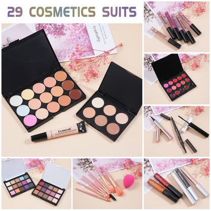 Makeup Kit for Teens and Beginners by Pomcral