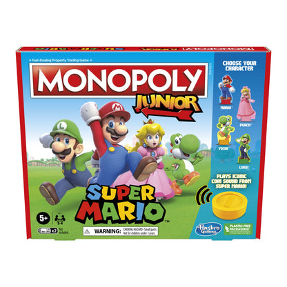 Monopoly Junior Super Mario Board Game for Kids