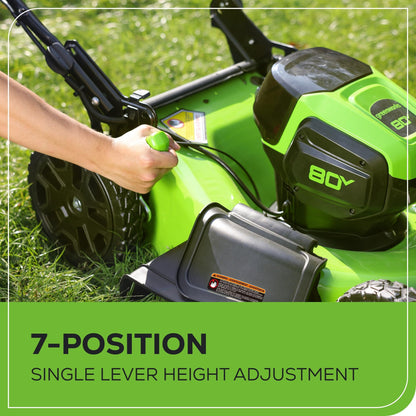 Greenworks 80V Self-Propelled Cordless Mower & Blower