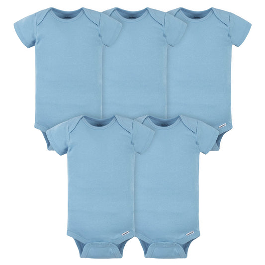 5-Pack Gerber Baby Solid Onesies Bodysuits