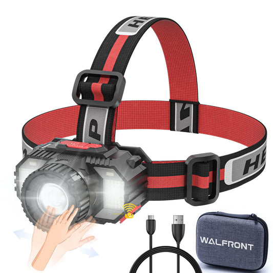28000 Lumen Rechargeable Headlamp by Walfront
