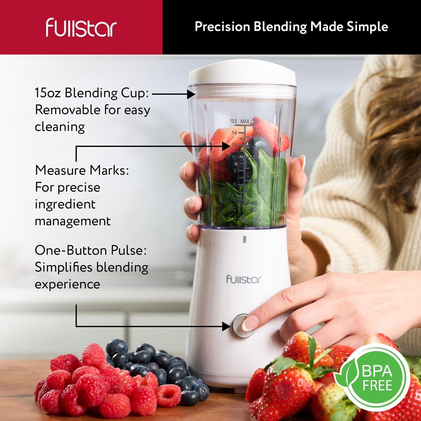 Portable Blender for Smoothies and Shakes