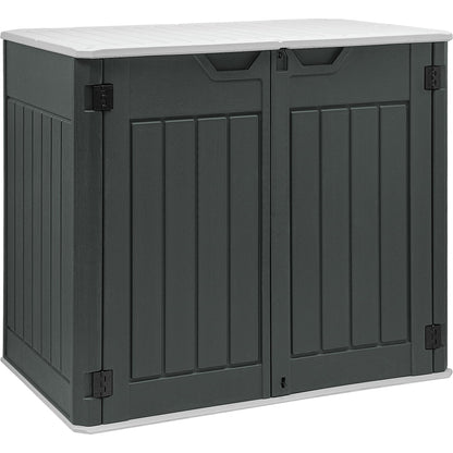 YITAHOME Large Outdoor Horizontal Storage Shed