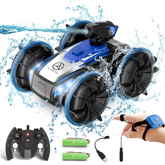 Amphibious Remote Control Car with Water Spray