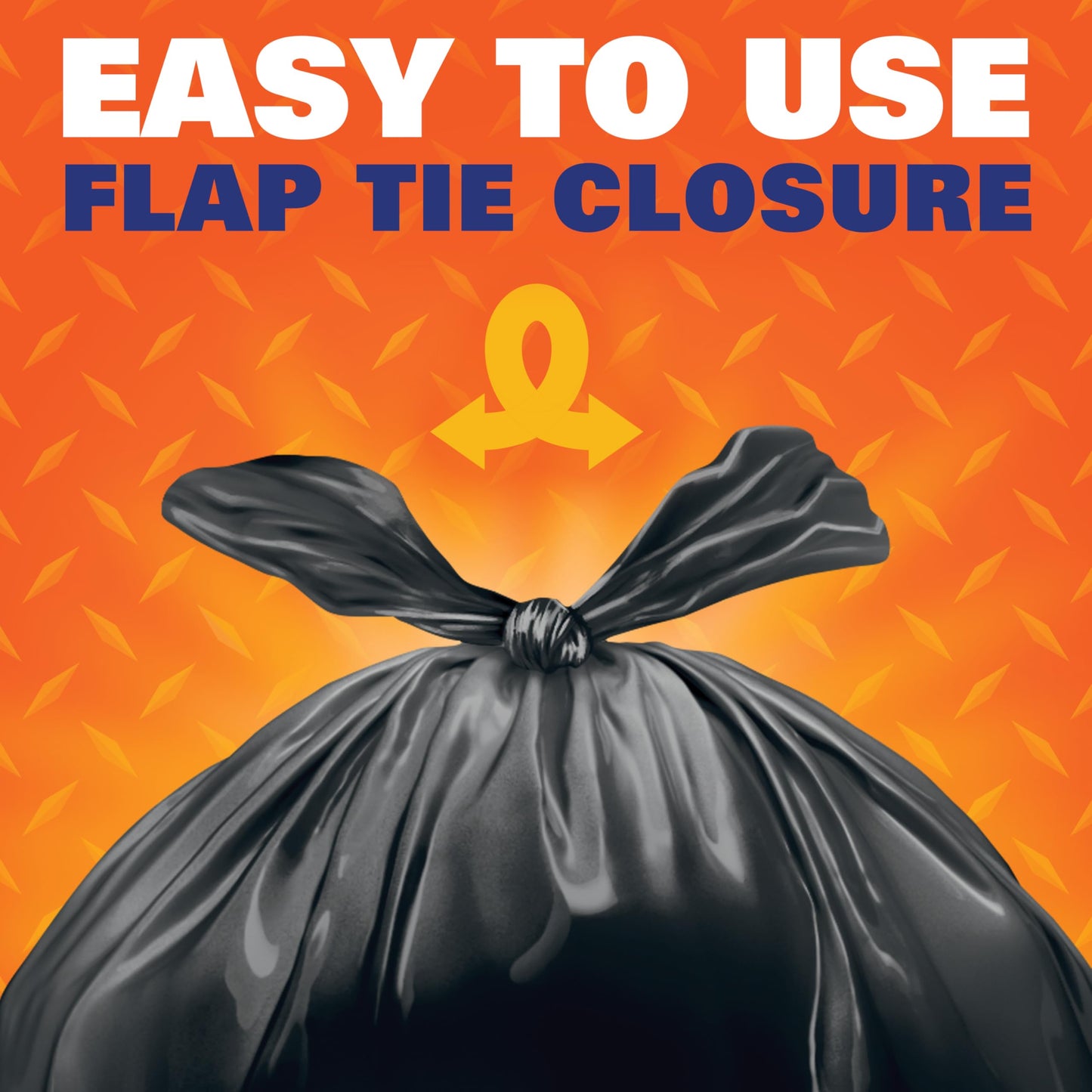 Hefty 30 Gallon Trash Bags, 40 Count, Unscented