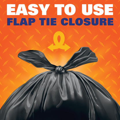 Hefty 30 Gallon Trash Bags, 40 Count, Unscented