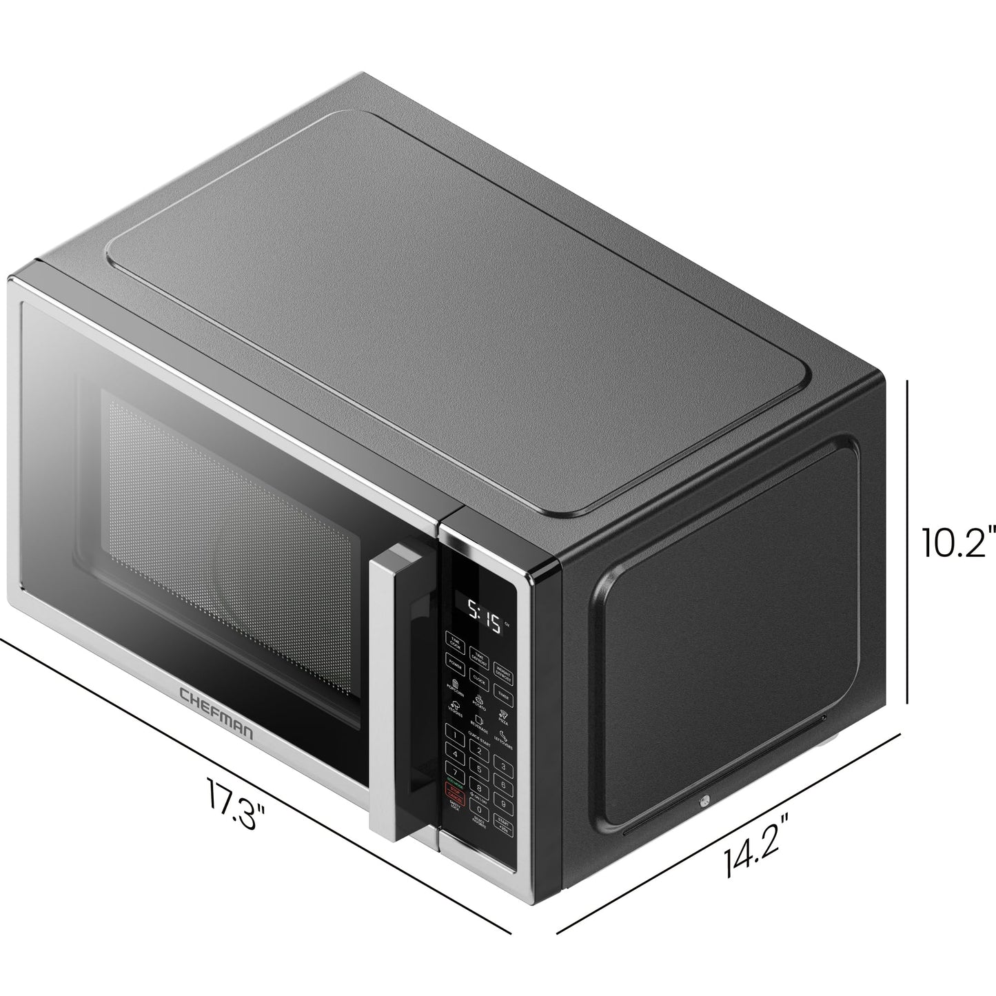 Chefman 0.7 Cu. Ft. Digital Microwave Oven