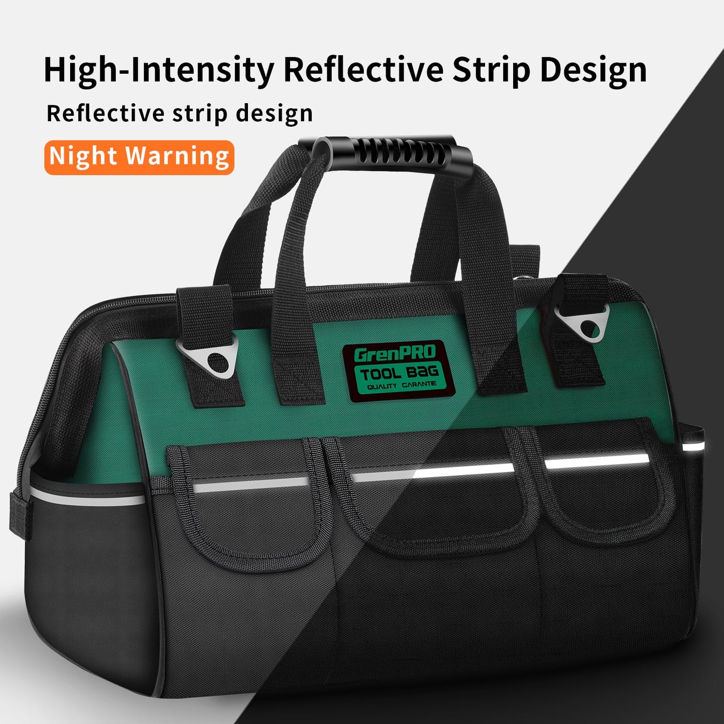GRENPRO 14-Inch Heavy Duty Tool Bag Organizer