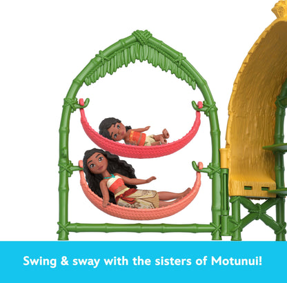 Mattel Moana Playset with Dolls and Accessories