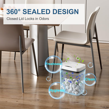 2 Pack Touchless Bathroom Trash Cans