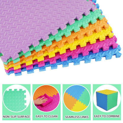 Puzzle Exercise Mat by BalanceFrom - 24 Sq Ft