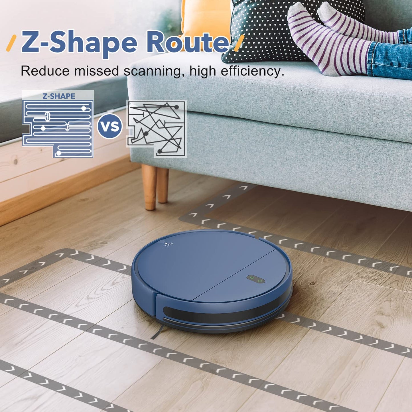 UMMUND 2-in-1 Robot Vacuum and Mop Cleaner