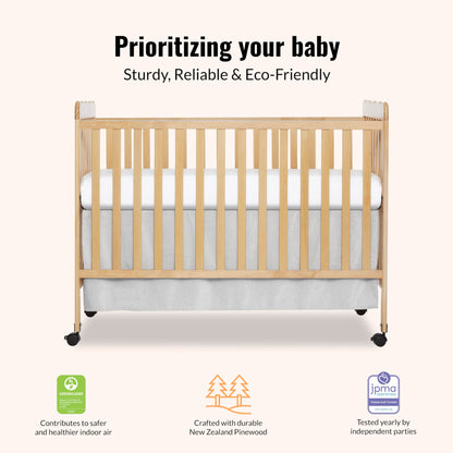 3-in-1 Convertible Crib by Dream On Me