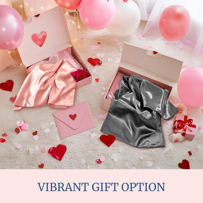 Satin Pillowcase Set for Hair and Skin