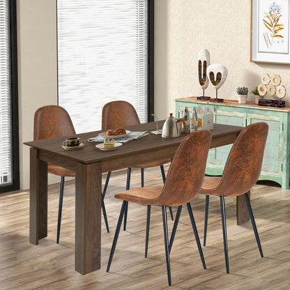 Set of 4 Upholstered Dining Chairs