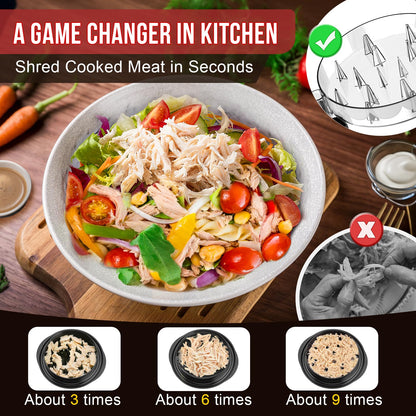 Chicken Shredder Tool by SoulLife - Easy Clean