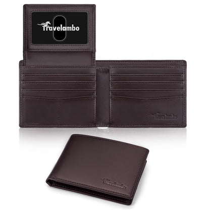 Slim RFID Bifold Wallet for Men - Travelambo